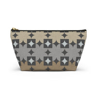 World's Fair Accessory Pouch w T-bottom in Brown